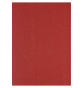 Umschlagkarton UMBR240-2773 A4 Karton 240 g/m² rot Lederstruktur