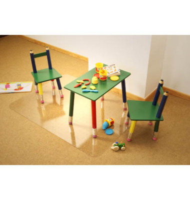 Bodenschutzmatte 52G0000051 Perfect, 115x135cm, Form O (rechteckig), für Hartböden