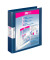 Präsentationsringbuch VELODUR® 4147156, A4+ 2 Ringe 30mm Ring-Ø PP-kaschiert, 2 Außentaschen, blau