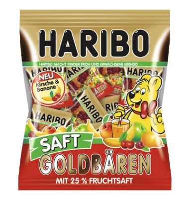 SAFT GOLDBÄREN Minibeutel Fruchtgummi 38690