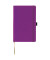 Notizbuch 40025-25-477, violett, A5, kariert, 80g, 96 Blatt / 192 Seiten