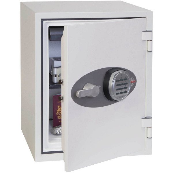 5032548003408 - Feuerschutztresor FS1283E Titan II FS1283E R2 36 l 53kg signalweiß mit Elektronikschloss Stahl 5032548003408 Phoenix Safe