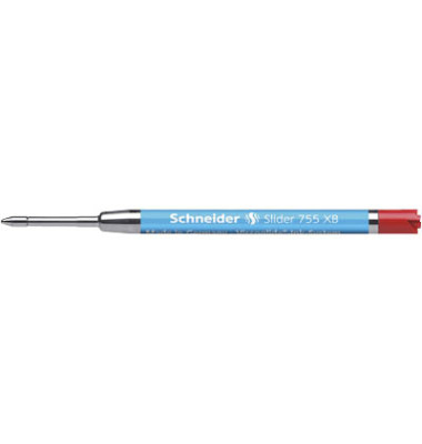Kugelschreibermine Slider 755 77346, rot, 0,7mm, Gro&szlig;raummine