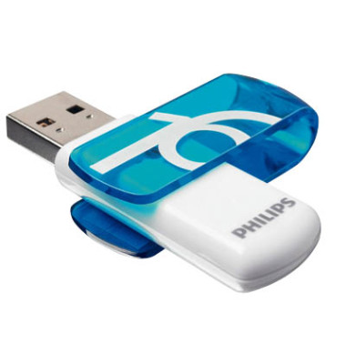 USB-Stick Vivid USB 2.0 blau/weiß 16 GB