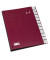 Pultordner 44199-01, A-Z, rot, A4, 24 F&auml;cher