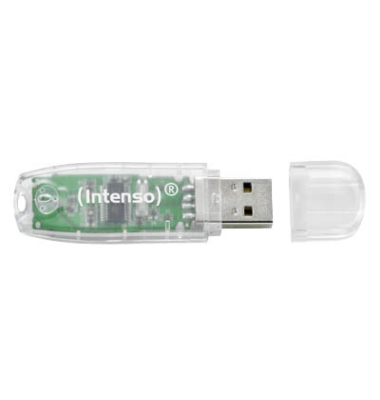 USB-Stick Rainbow Line 3502480, transparent, ohne, USB 2.0, 32 GB
