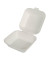 125 Hamburger-Boxen mit Klappdeckeln, EPS 8 cm x 14,5 cm x 15,5 cm weiß 81368