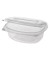 Feinkost- und Salatschalen mit Klappdeckeln, PLA "pure" 750 ml 6,6 cm x 20,5 cm x 16,8 cm glasklar 82202