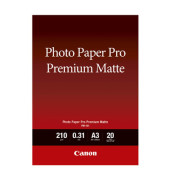 Fotopapier PM-101 Pro Premium Matte 8657B006, A3, für Inkjet, 210g weiß matt einseitig bedruckbar