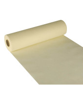Tischläufer, stoffähnlich, Vlies "soft selection" 24 m x 40 cm creme auf Rolle 84320