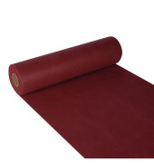 Tischläufer, stoffähnlich, Vlies "soft selection" 24 m x 40 cm bordeaux auf Rolle 84323