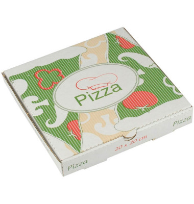 Pizzakartons, Cellulose "pure" eckig 20 cm x 20 cm x 3 cm 84694 Pizzakartons, Cellulose "pure" eckig 20 cm x 20 cm x 3 cm 84694