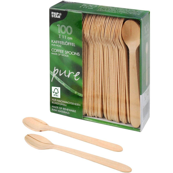 4002911848418 - Kaffeelöffel Holz pure 11 cm 84841 4002911848418 84841 100 Stück 4002911848418 - Kaffeelöffel Holz pure 11 cm 84841 4002911848418 84841 100 Stück