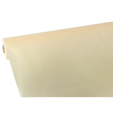 Tischdecke, stoffähnlich, Vlies "soft selection" 40 m x 0,9 m creme auf Rolle 84950 Tischdecke, stoffähnlich, Vlies "soft selection" 40 m x 0,9 m creme auf Rolle 84950