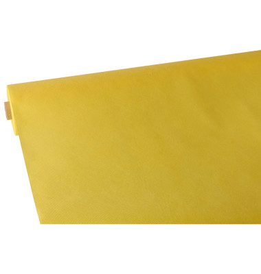 Tischdecke, stoffähnlich, Vlies "soft selection" 40 m x 0,9 m gelb auf Rolle 84951 Tischdecke, stoffähnlich, Vlies "soft selection" 40 m x 0,9 m gelb auf Rolle 84951