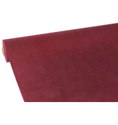 Tischdecke, stoffähnlich, Vlies "soft selection" 40 m x 0,9 m bordeaux auf Rolle 84953