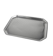 Servierplatten, Alu eckig 35 cm x 26 cm 85068