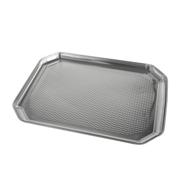 Servierplatten, Alu eckig 35 cm x 26 cm 85068