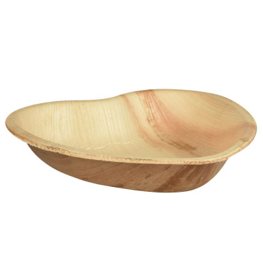 Teller, Palmblatt "pure" 15,5 cm x 3 cm "Herz" 85501