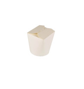 Pastaboxen, Pappe "pure" 750 ml 10 cm x 10 cm x 8,5 cm weiß 85689
