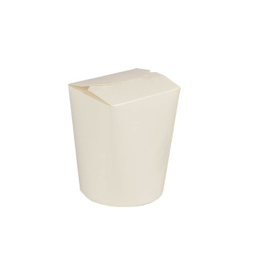 Snackboxen "To Go" eckig 550 ml 10 cm x 8,5 cm x 7,5 cm weiß 85705