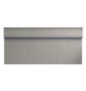 Tischdecke, stoffähnlich, Vlies "soft selection plus" 25 m x 1,18 m silber auf Rolle 86047