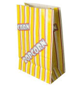 Popcorn Tüten, Pergament-Ersatz 2,5 l 22 cm x 14 cm x 8 cm "Popcorn" fettdicht 86617