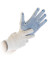 Arbeitshandschuhe Structa I, PVC Noppen, weiß/blau, Größe 8 / M