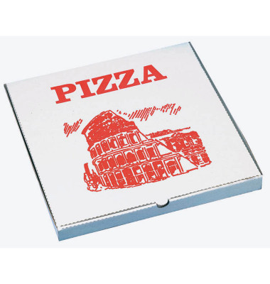 Pizzakartons eckig 30 cm x 30 cm x 3 cm 90005 Pizzakartons eckig 30 cm x 30 cm x 3 cm 90005