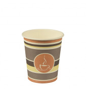 Trinkbecher, Pappe "To Go" 0,2 l Ø 8 cm · 9,2 cm 90128