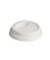 100 Dom-Deckel, PS "To Go" rund Ø 8 cm · 2 cm weiß 90131