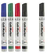 Permanentmarker Colli-Marker, 8665994, Pack, 3-farbig sortiert, 1-4mm Rundspitze