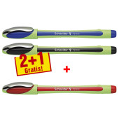 Fineliner-Set Xpress, 190093, hellgr&uuml;n/farbig (Schreibfarbe: 3-farbig sortiert), 0,8mm