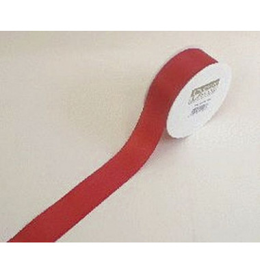 Geschenkband 8445040200050, ohne, 40mm x 50m, rot