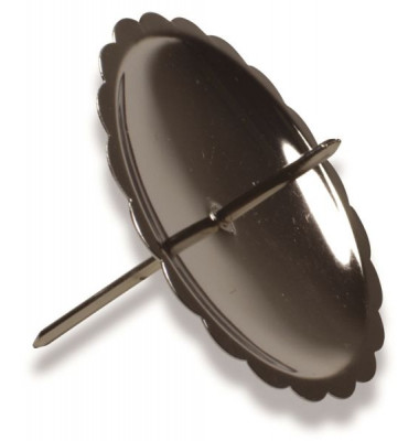 Adventskerzenhalter 10702 silber 