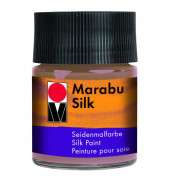 Seidenmalfarbe Silk 17800 005 046, mittelbraun, 50ml