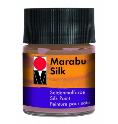 Seidenmalfarbe Silk 17800 005 046, mittelbraun, 50ml