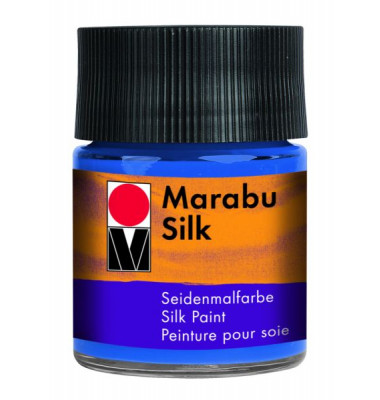Seidenmalfarbe Silk 17800 005 052, mittelblau, 50ml Seidenmalfarbe Silk 17800 005 052, mittelblau, 50ml
