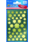 52804  2Bl gold Weihn.Schmucketikett Sterne