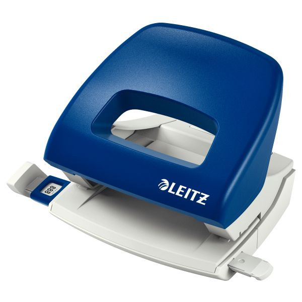 4002432337941 - Locher NeXXt 5038-60-35 blau bis 16mm 16 Blatt mit Anschlagschi 4002432337941 - Locher NeXXt 5038-60-35 blau bis 16mm 16 Blatt mit Anschlagschi