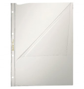 Prospekthüllen Overhead 4744-30-00, A4 glasklar glatt, oben & links offen
