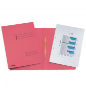 Schnellhefter Rapid File 621056, A4, rot, Karton, 250g, Vorderdeckel opak