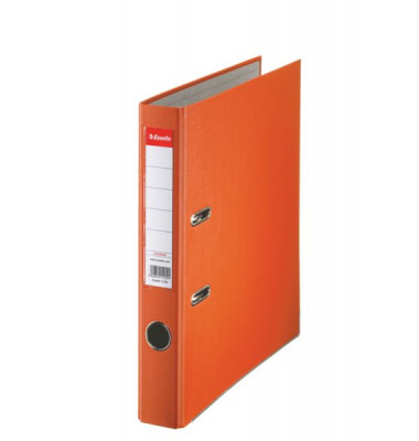 Ordner Economy 81171, A4 50mm schmal PP vollfarbig orange