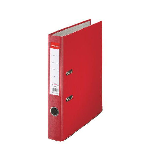 25 Stück Esselte Ordner Economy 81193, A4 50mm schmal PP vollfarbig rot 5902812811933 Esselte