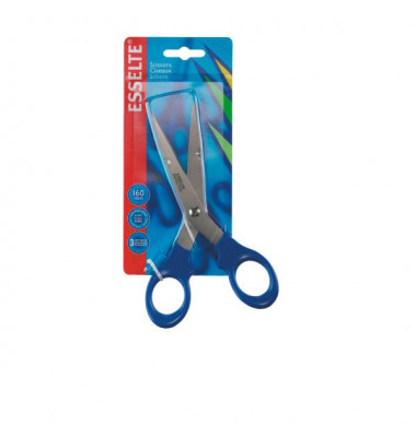 82116 Schere 16cm  blau