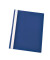 Schnellhefter VIVIDA 28315, A4, dunkelblau, Kunststoff, 80g, Vorderdeckel transparent
