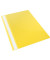 Schnellhefter 28318, A4, gelb, Kunststoff, Vorderdeckel transparent