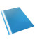Schnellhefter VIVIDA 28322, A4, hellblau, Kunststoff, 80g, Vorderdeckel transparent