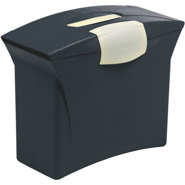 3 Stück Esselte Hängemappenbox Intego 3985 schwarz bis 15 Mappen befüllt mit 5 Mappen 5411313398534 Esselte