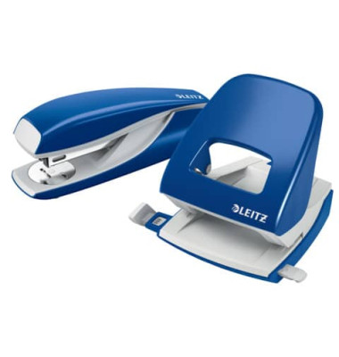 Locher-Heftger&auml;t-Set WOW 5095-00-35, blau